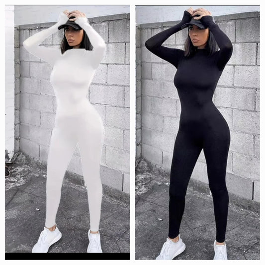 Smooth texture Jumpsuit