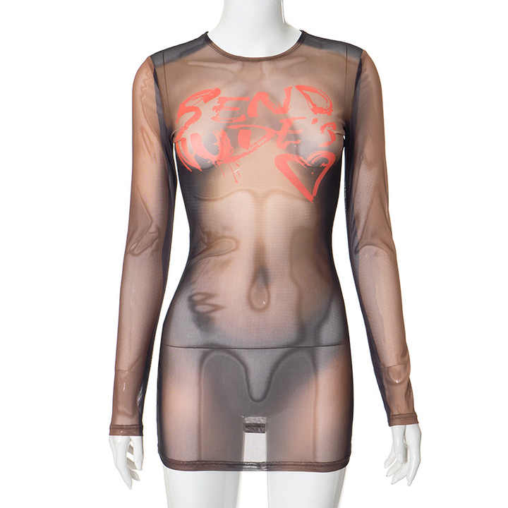 Mesh 3D Dress