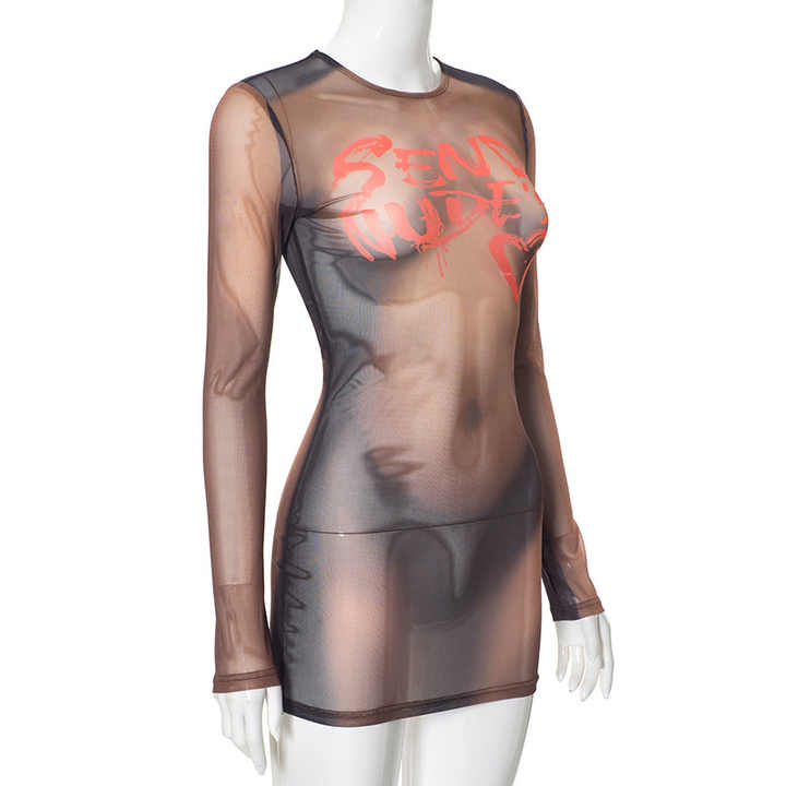Mesh 3D Dress