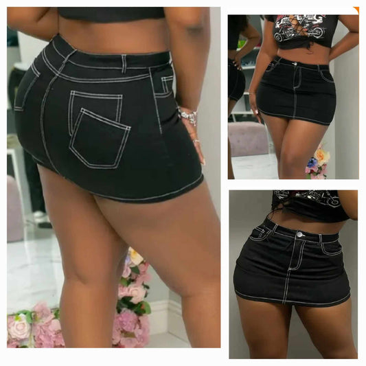 City Girl Denim Skirt