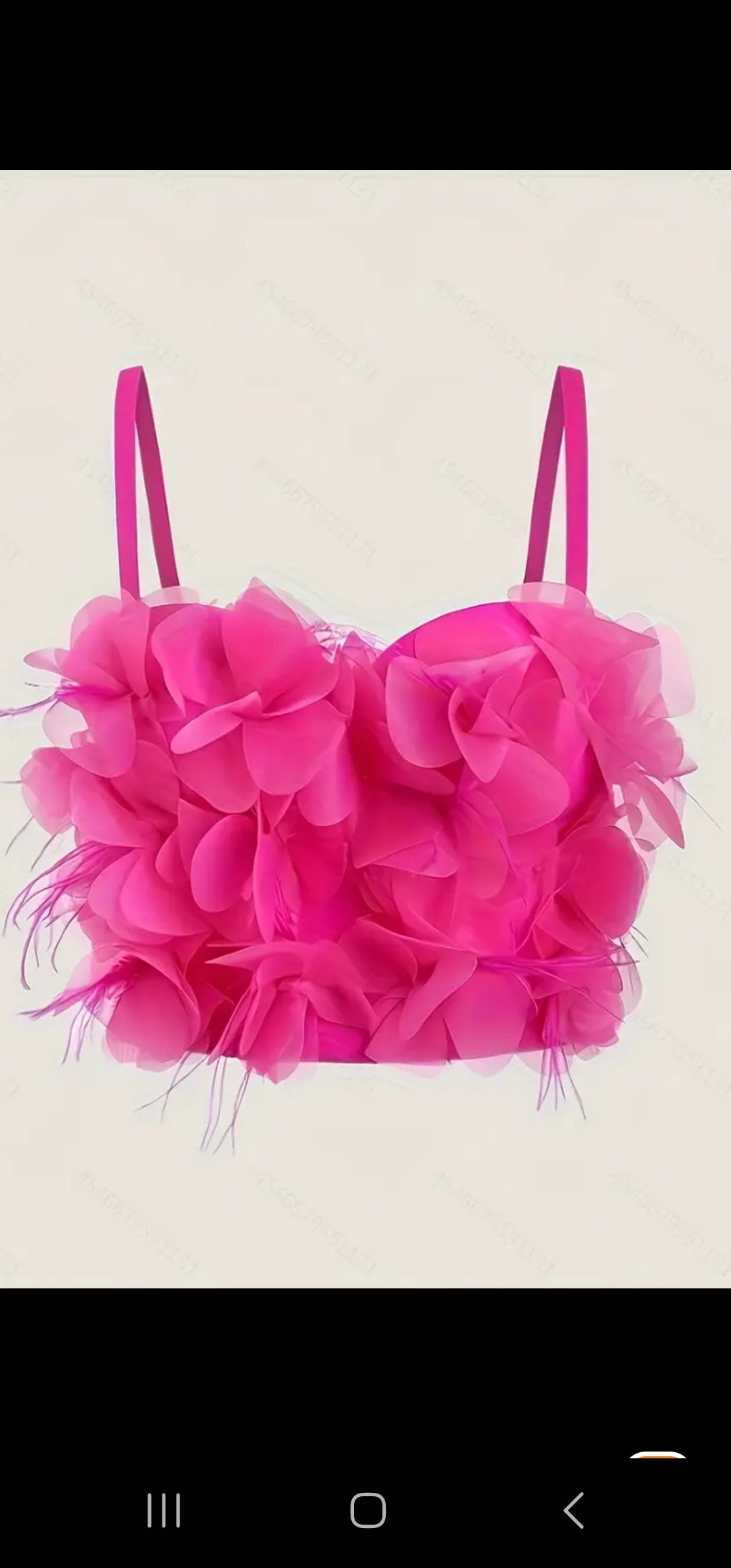Flower Bustier