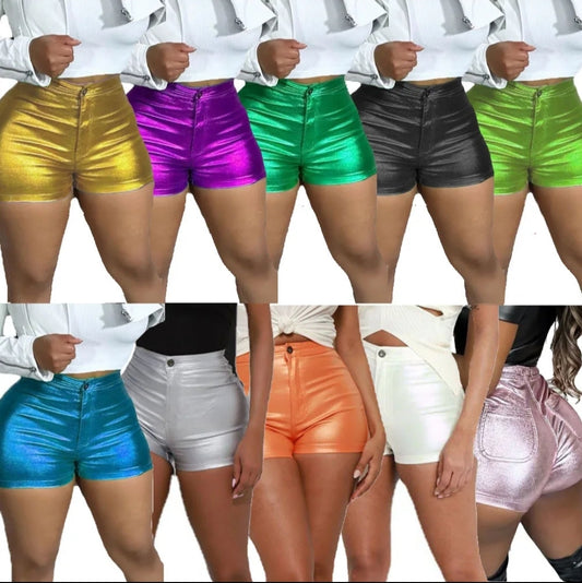 Metallic shorts - 10 Colors