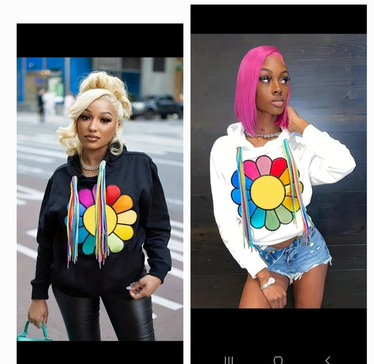 Colorful sweat shirt