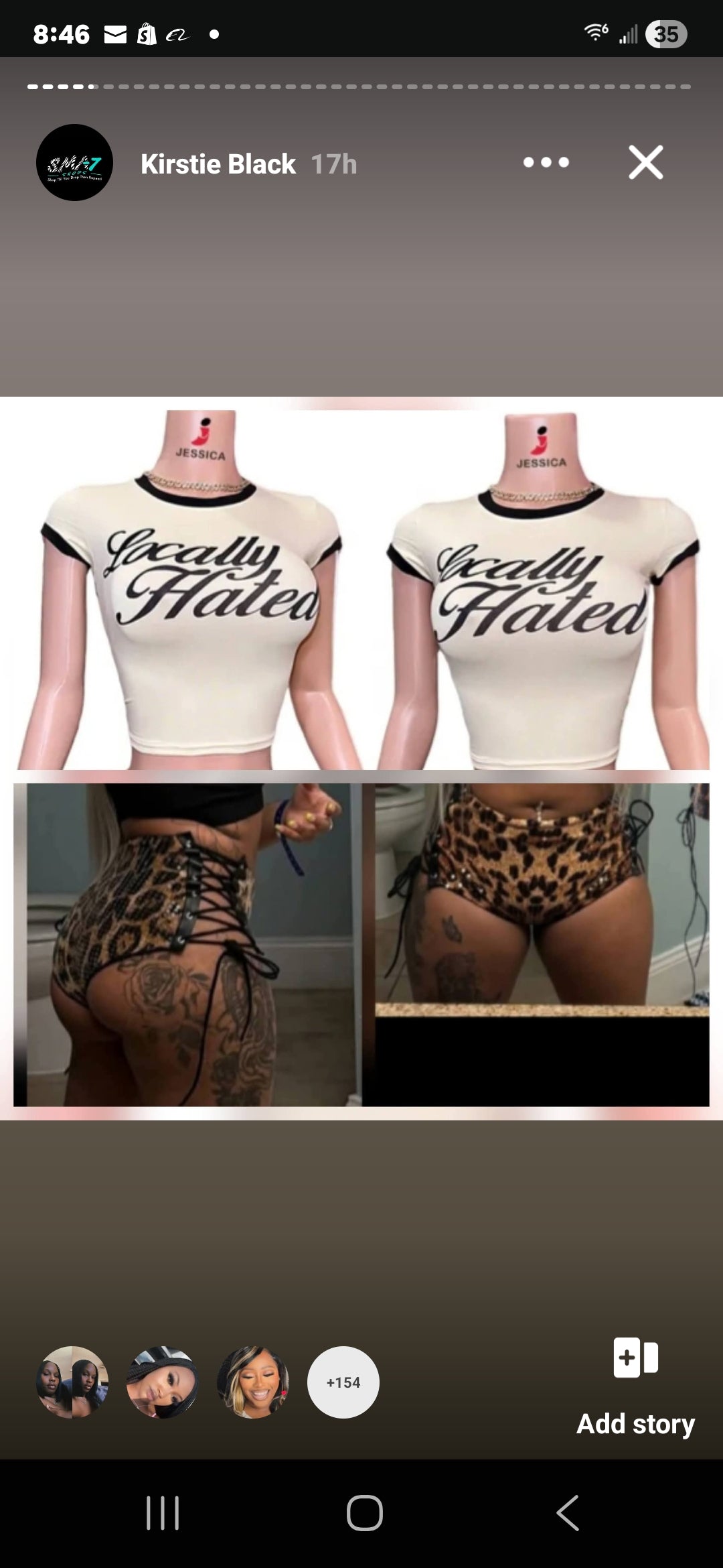 Model showcasing the Locally Hated Short Set, featuring a cropped shirt and stylish bottom.
