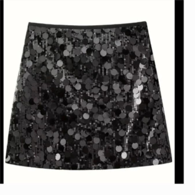 Metallic Skirt/Skort