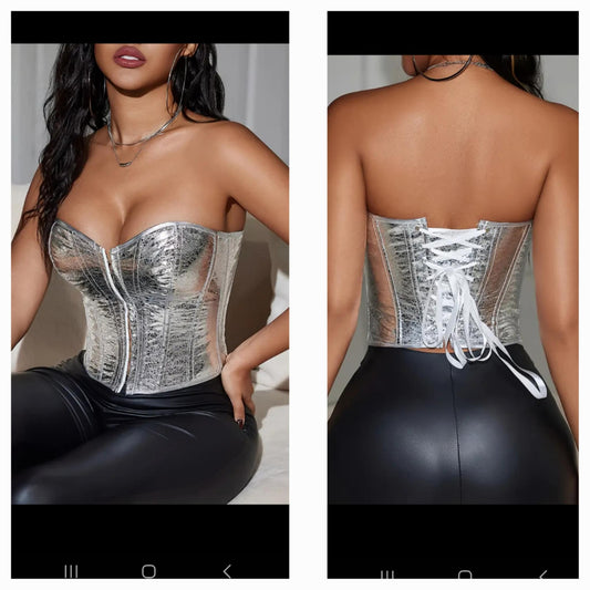 Corset - Silver